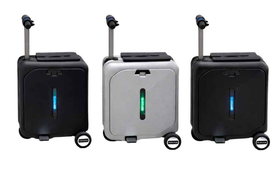 The world’s latest motorised carry-on suitcase. Ride through airports with ease. Travel has a new pace.